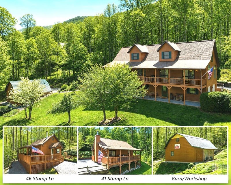 89 41 46 Stump Lane Apt 1, Maggie Valley, NC - 5 beds, 6.5 baths, 2,883 sqft - $1,225,000