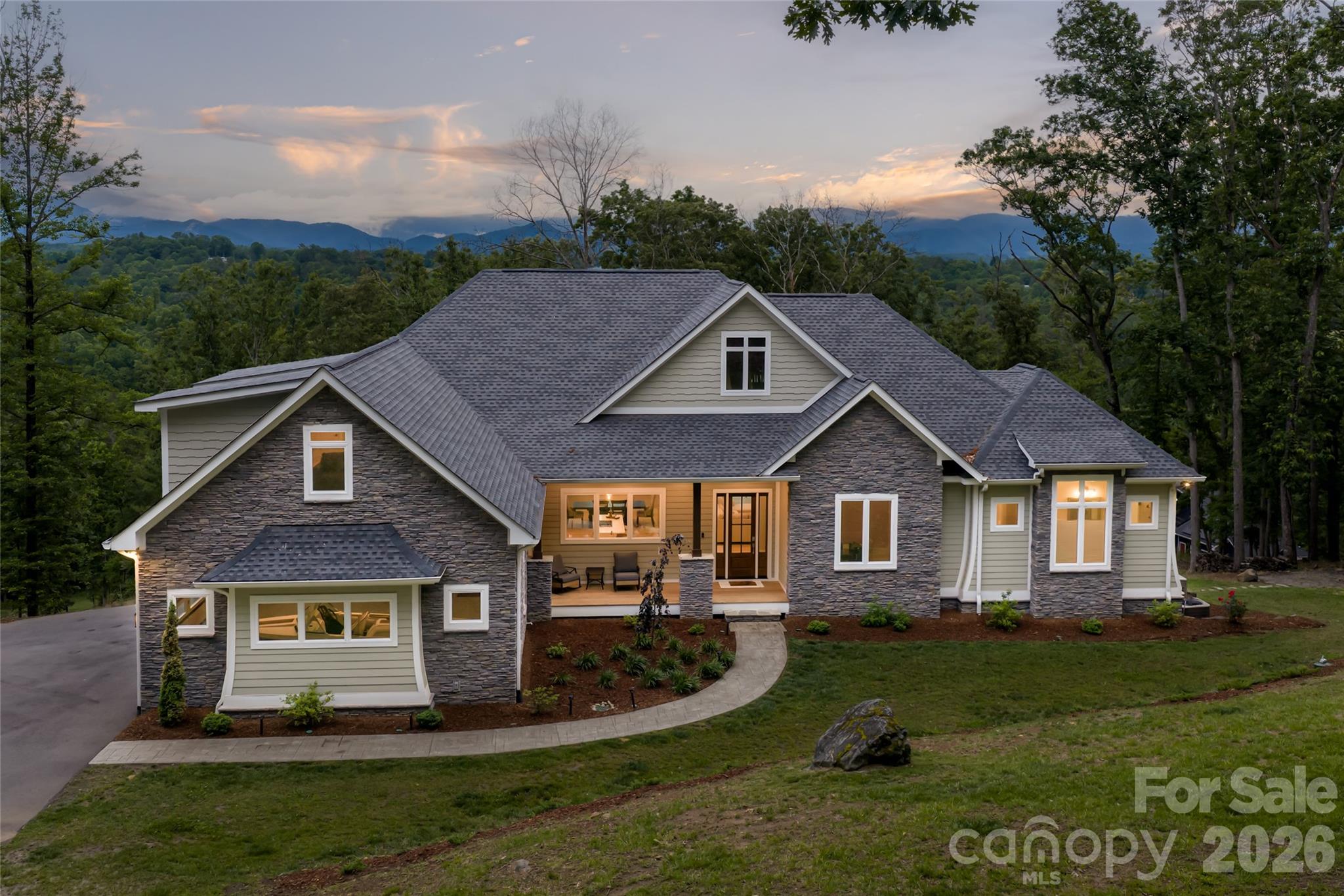 128 Saddle Ridge Drive, Alexander, NC. property listing photo