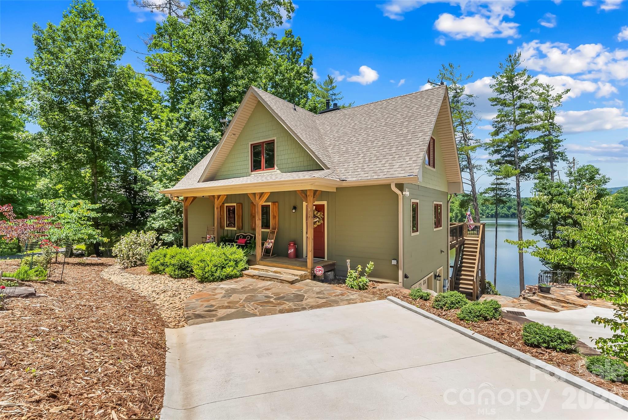 590 Larkhaven Drive, Nebo, NC. property listing photo