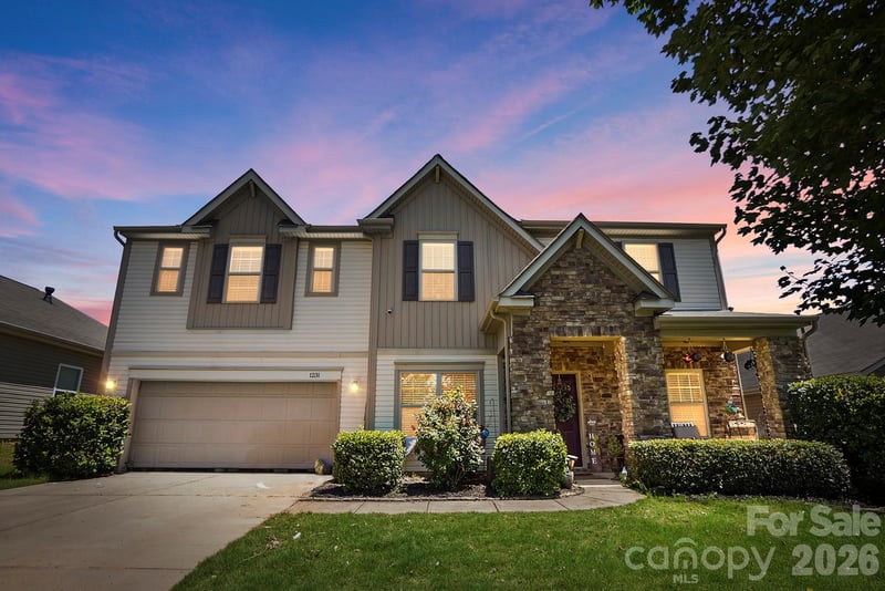 1231 Tranquil Falls Lane, Matthews, NC - 5 beds, 3 baths, 3,308 sqft - $534,900