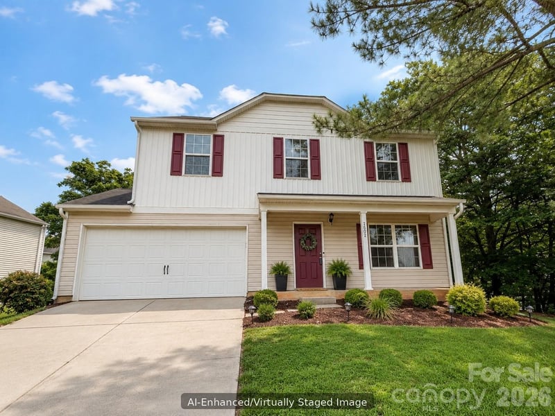 2602 Meadow Knoll Drive, Charlotte, NC - 4 beds, 2.5 baths, 1,635 sqft - $335,000