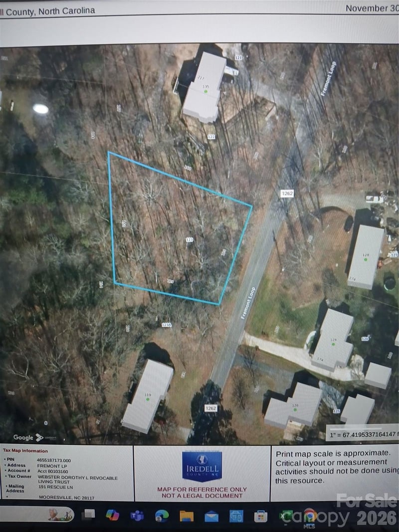 0 Fremont Loop, Mooresville, NC -  - $97,500