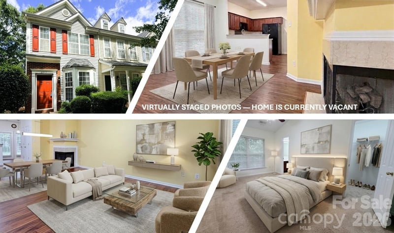 8842 Gerren Court, Charlotte, NC - 2 beds, 2.5 baths, 1,223 sqft - $239,900