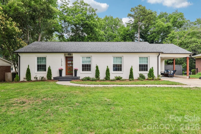 1315 Holmes Drive, Charlotte, NC - 3 beds, 3 baths, 2,722 sqft - $1,299,999