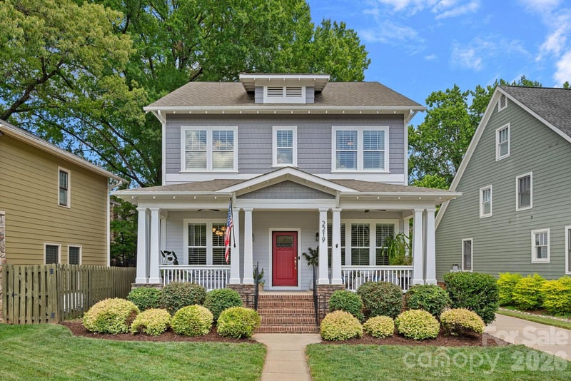 2219 Winthrop Avenue, Charlotte, NC - 4 beds, 4 baths, 3,167 sqft - $1,700,000