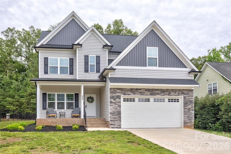 317 Oak Brook Drive, Salisbury, NC - 4 beds, 3.5 baths, 2,432 sqft - $488,229