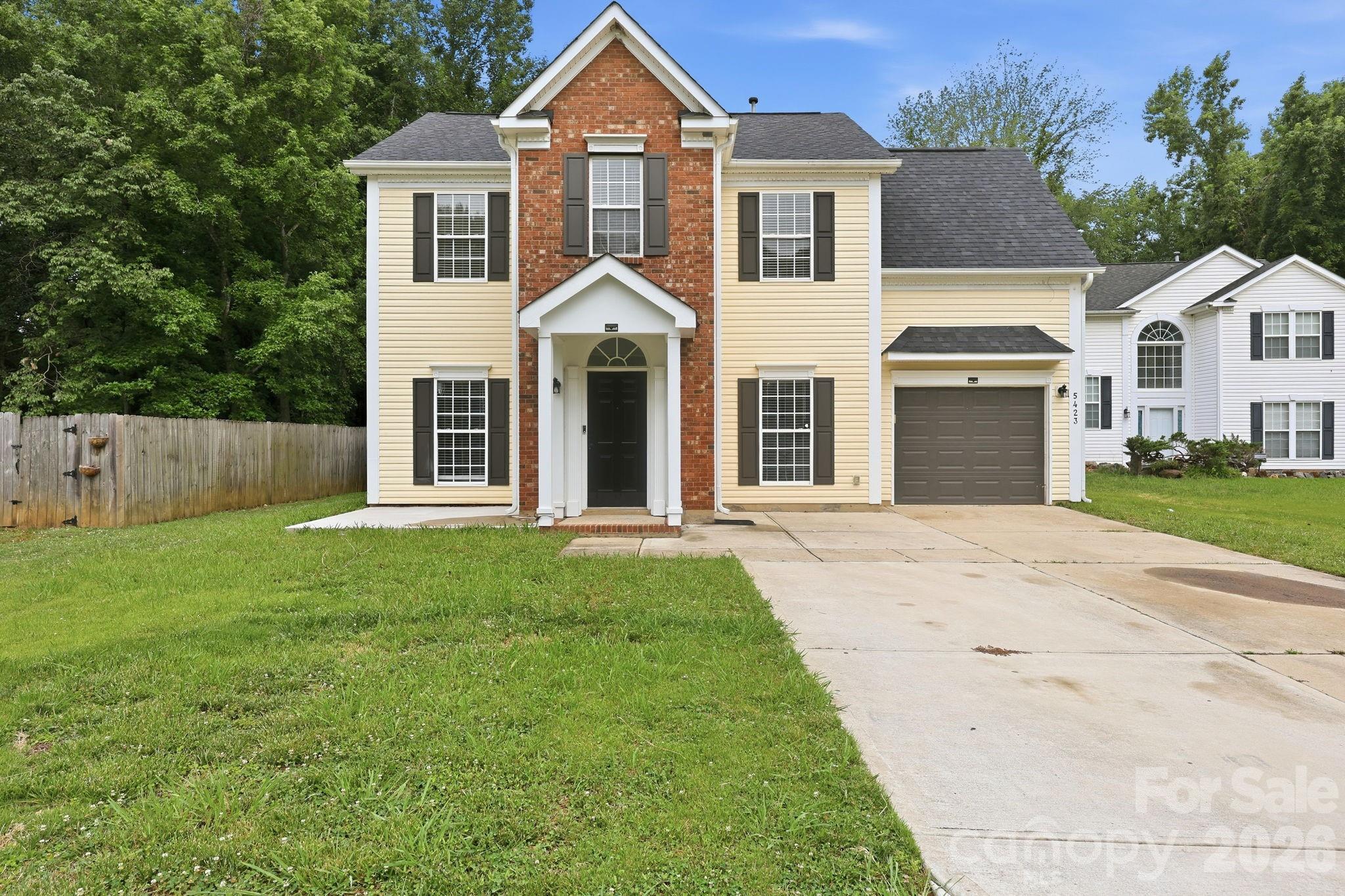 5423 Starflower Drive, Charlotte, NC. property listing photo