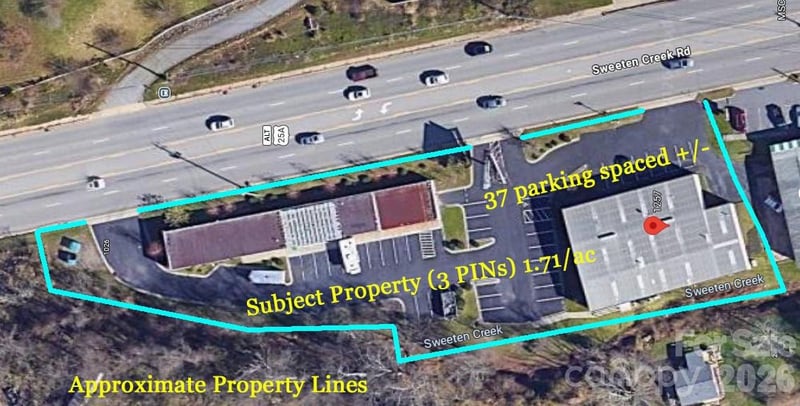 1257 Sweeten Creek Road 3 PINs, Asheville, NC -  - $2,300,000