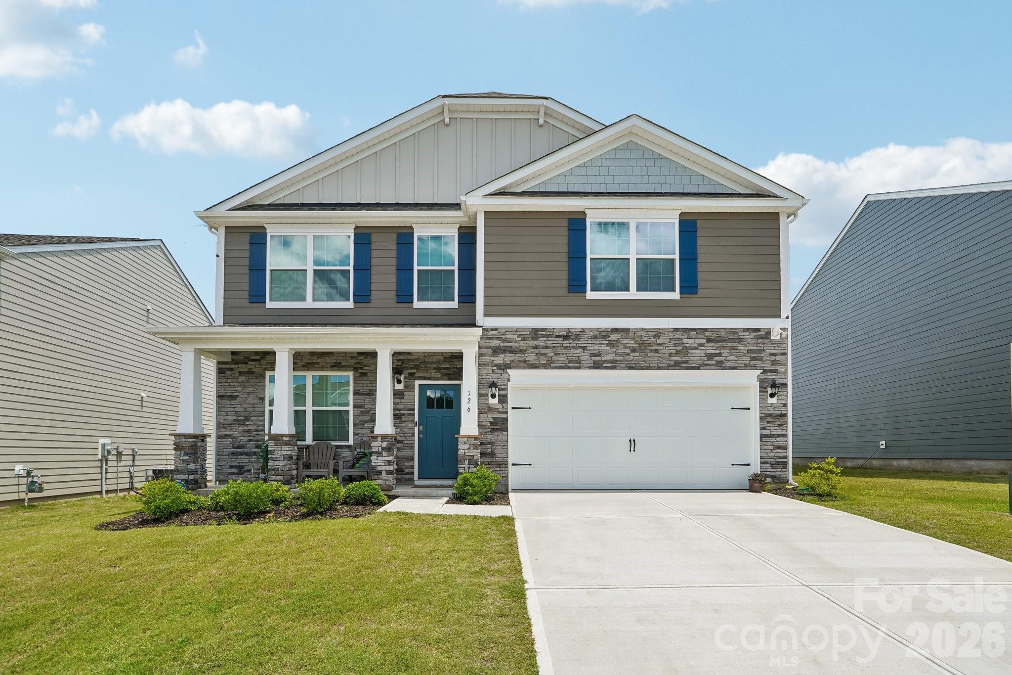 126 Woodhall Way, Troutman, NC. property listing photo