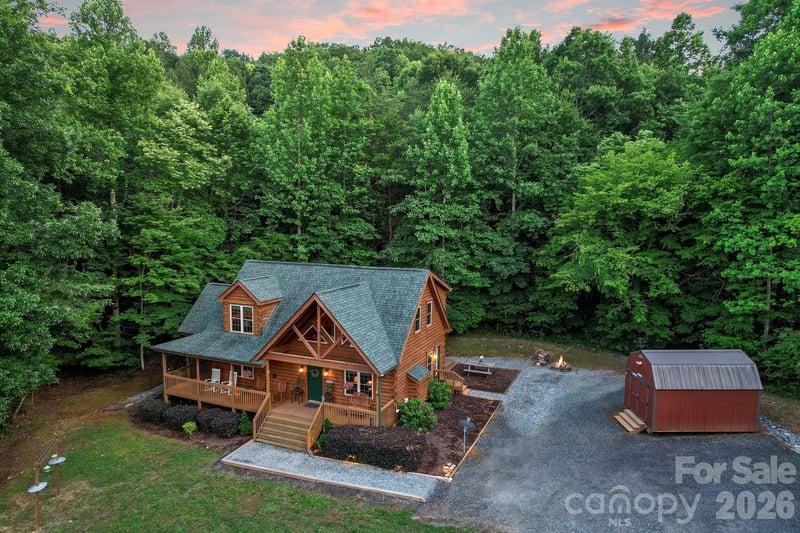 124 Small Creek Drive, Lake Lure, NC - 2 beds, 2 baths, 1,540 sqft - $480,000