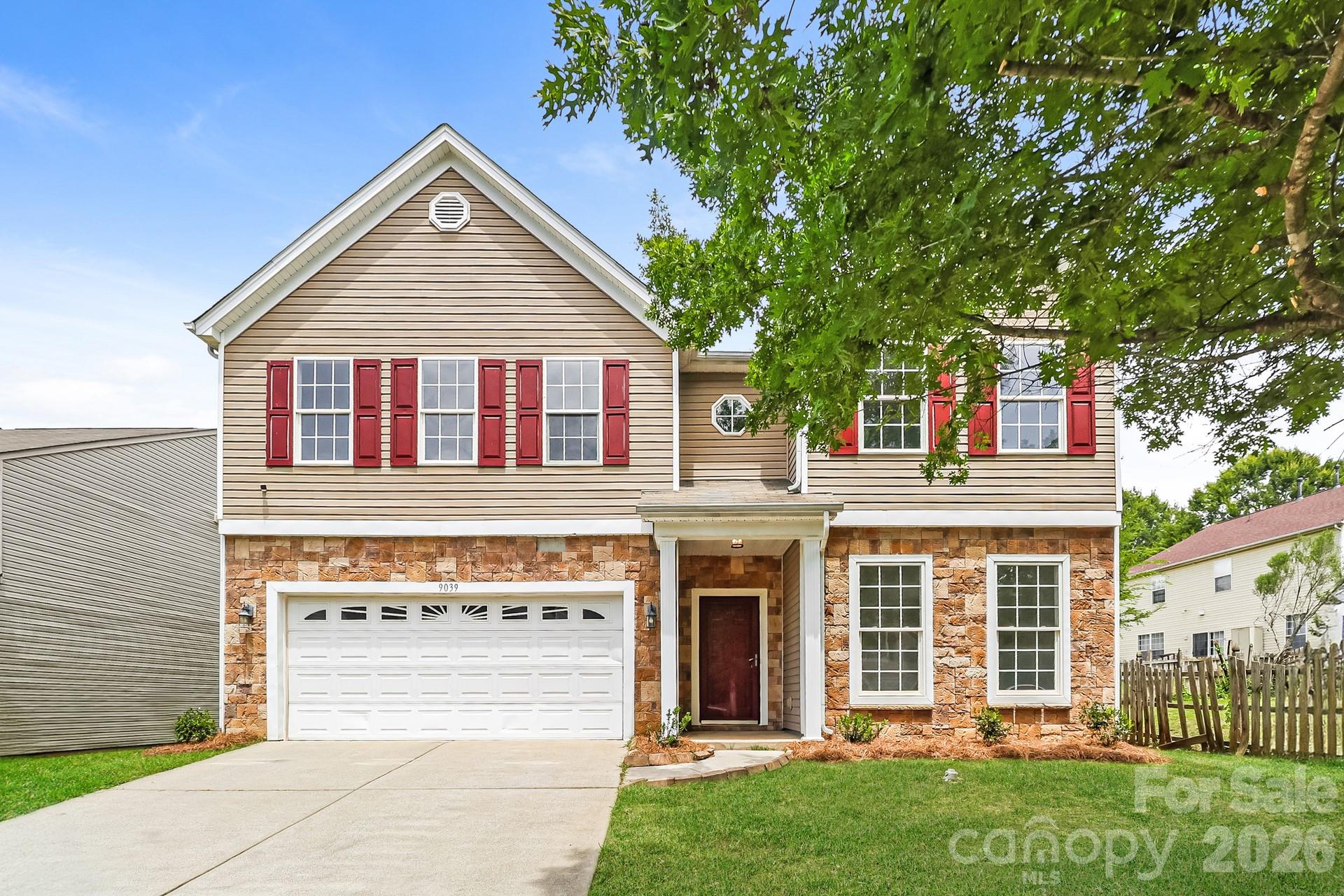 9039 Goldfields Drive, Charlotte, NC. property listing photo