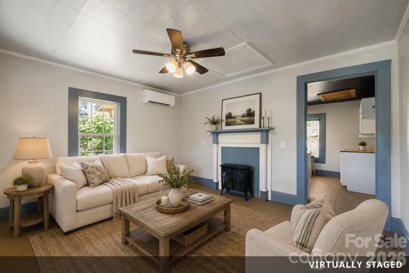 1055 Riverside Drive, Asheville, NC - 2 beds, 1 bath, 745 sqft - $250,000