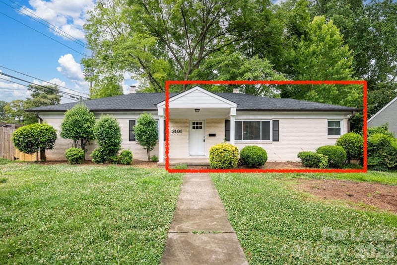 3101 Selwyn Avenue, Charlotte, NC - 3 beds, 2 baths, 1,446 sqft - $2,500