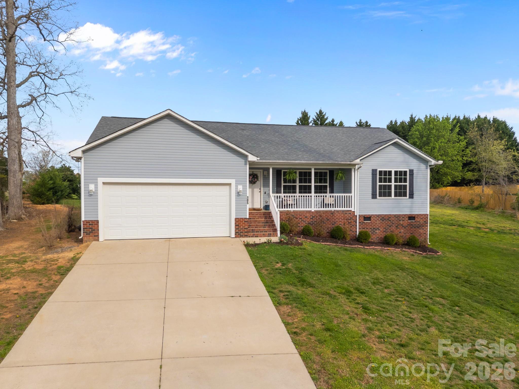 105 Hidden Spring Drive, Salisbury, NC. property listing photo