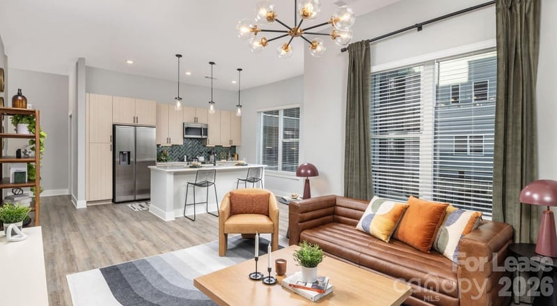 1015 N Alexander Street A6, Charlotte, NC - 1 bed, 1 bath, 674 sqft - $1,705