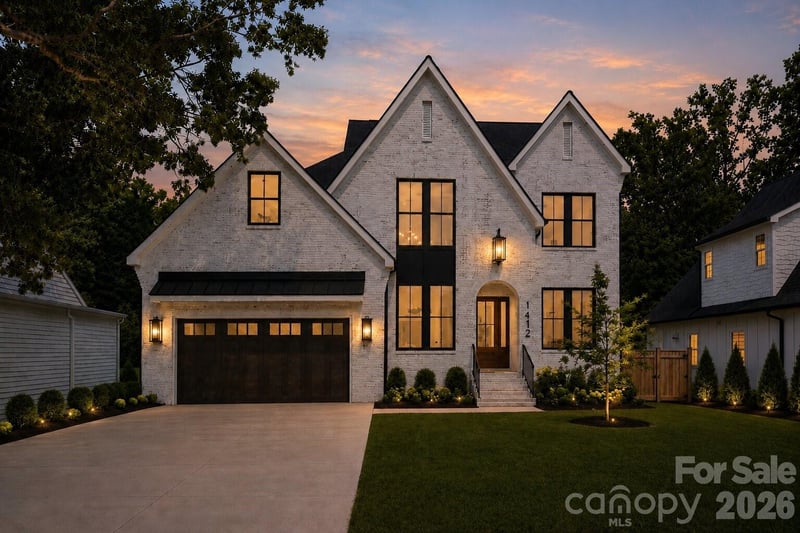 1412 Lyon Court, Charlotte, NC - 5 beds, 4 baths, 3,771 sqft - $1,699,999