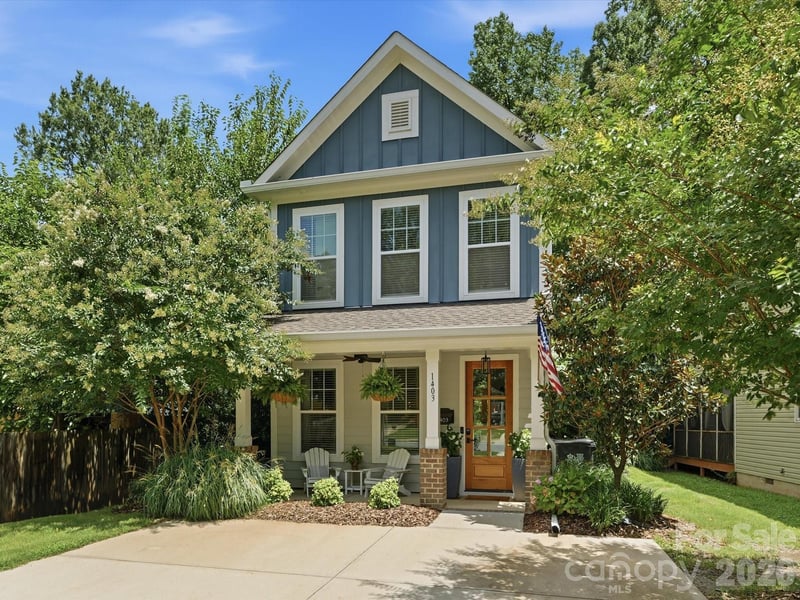 1403 Academy Street, Charlotte, NC - 3 beds, 3 baths, 1,507 sqft - $619,000