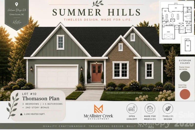 265 AUTUMN BLAZE Street, China Grove, NC - 3 beds, 2.5 baths, 2,197 sqft - $514,900