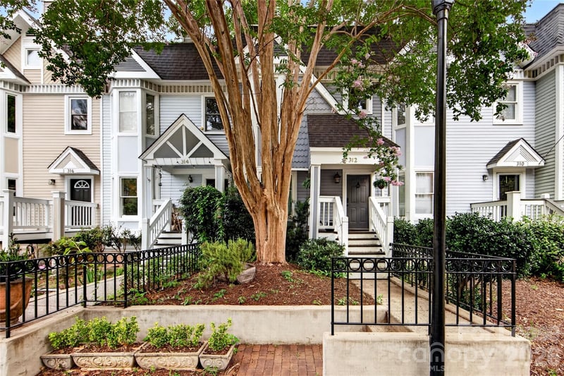312 W 10th Street, Charlotte, NC - 3 beds, 3 baths, 1,370 sqft - $2,800