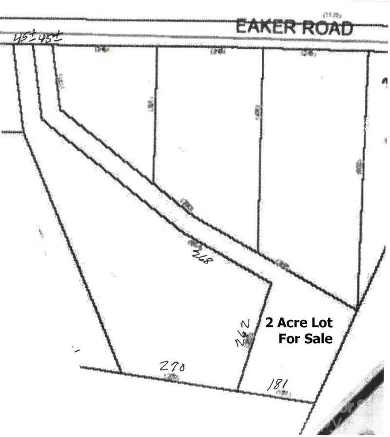 0 Eaker Road, Cherryville, NC -  - $45,000