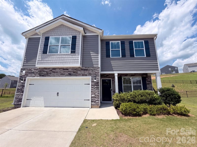 115 Spring Hall Drive, Troutman, NC - 4 beds, 2.5 baths, 2,195 sqft - $366,000