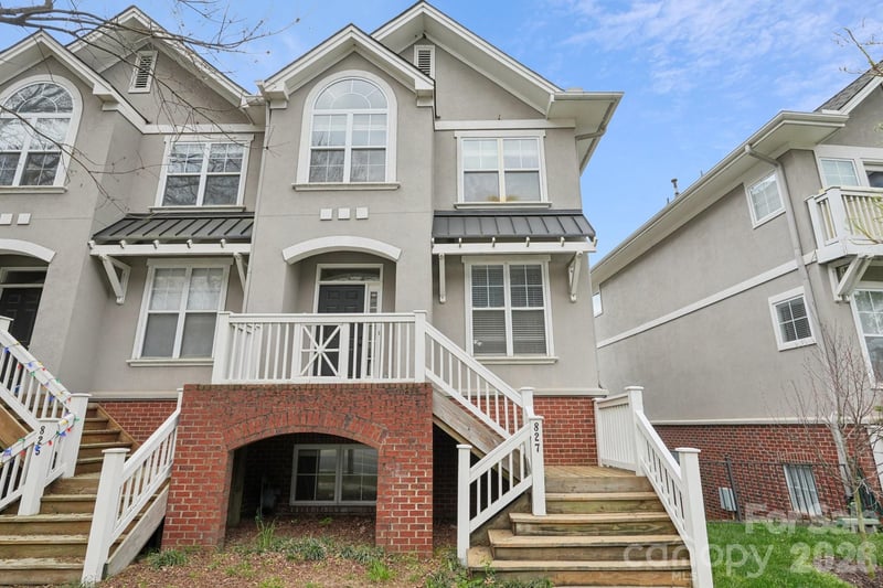 827 4th Street W, Charlotte, NC - 3 beds, 2.5 baths, 1,851 sqft - $539,999