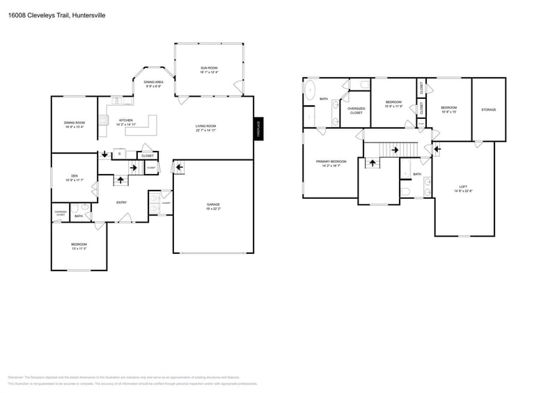 16008 Cleveleys Trail, Huntersville, NC - 4 beds, 2.5 baths, 3,053 sqft - $615,000