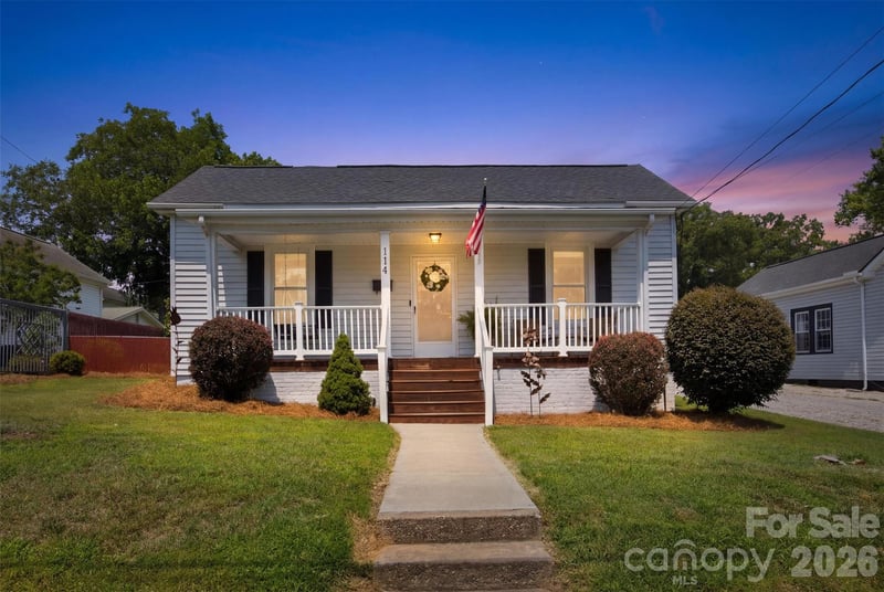 114 York Avenue, Kannapolis, NC - 2 beds, 1 bath, 1,350 sqft - $299,999