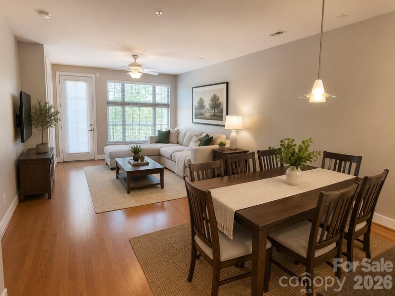 1101 W 1st Street Apt 409, Charlotte, NC - 2 beds, 2 baths, 998 sqft - $317,900
