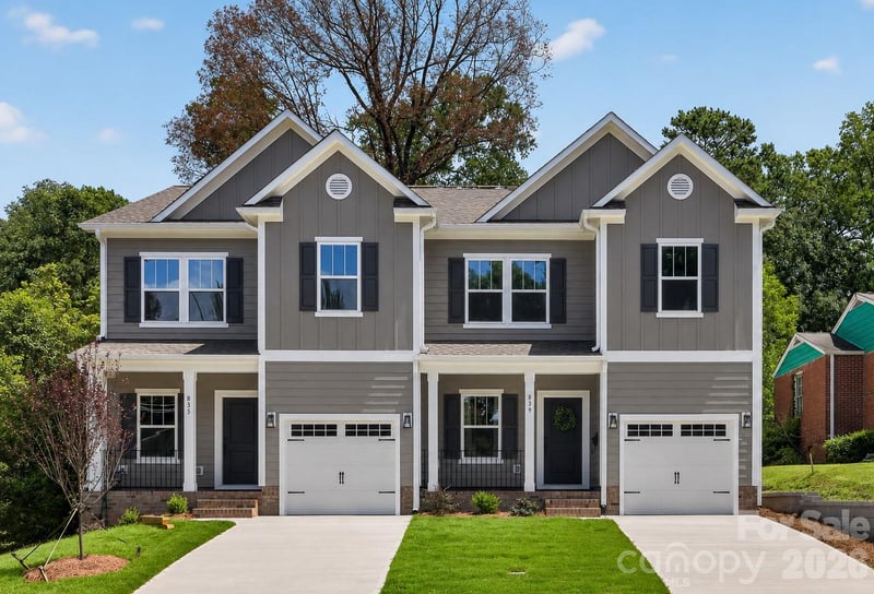 839 Druid Circle, Charlotte, NC - 3 beds, 3 baths, 1,550 sqft - $455,000