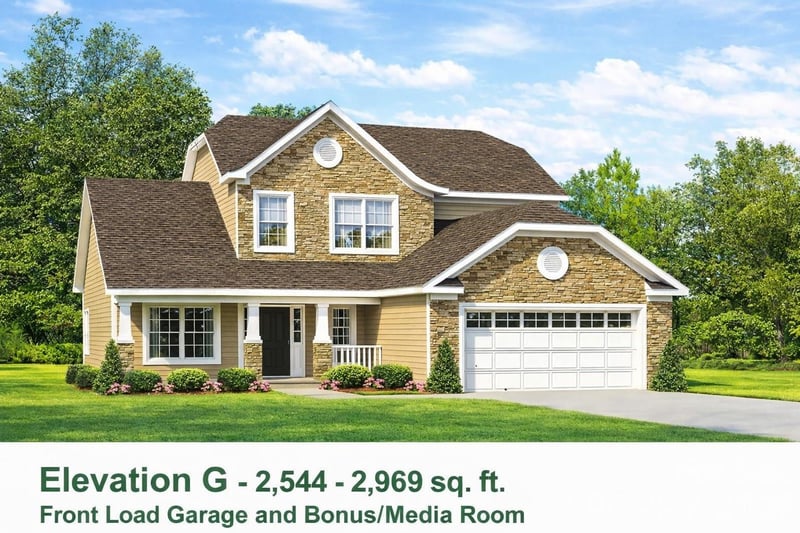 261 Corrie Ann Drive, Concord, NC - 4 beds, 2.5 baths, 2,544 sqft - $625,100
