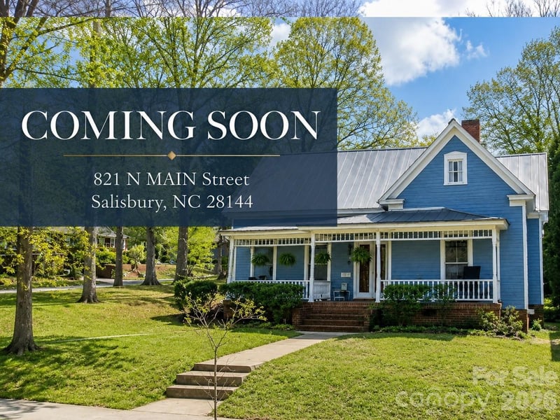 821 N MAIN Street, Salisbury, NC - 3 beds, 2 baths, 1,952 sqft - $265,000