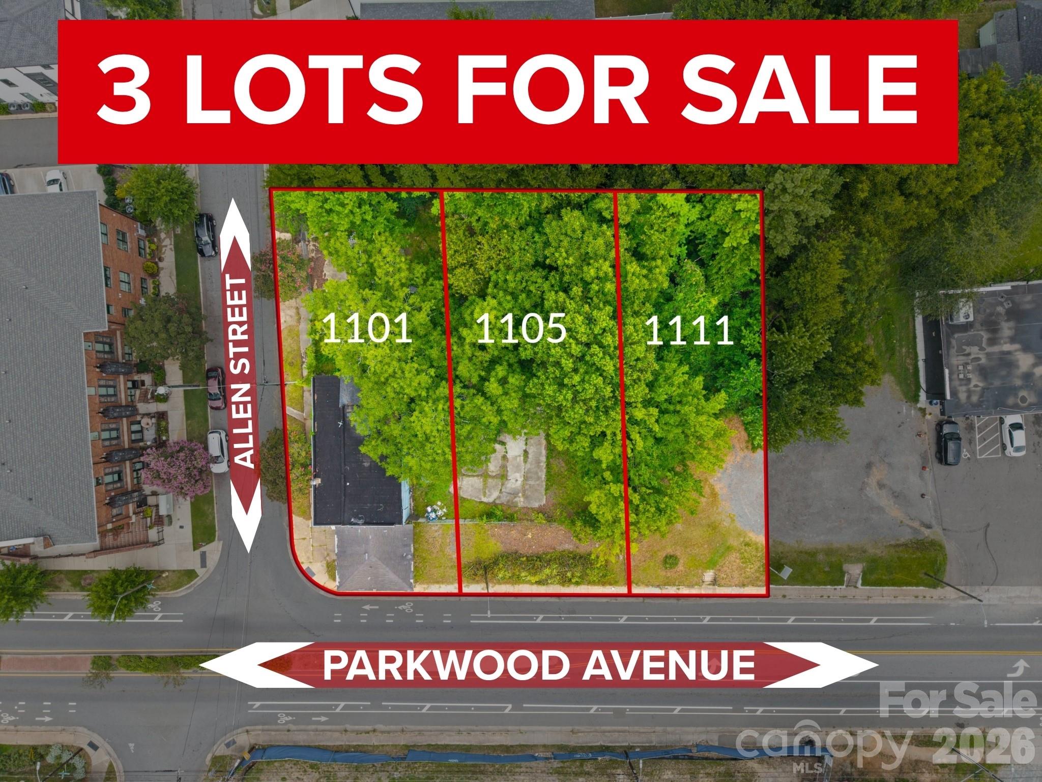 1101 Parkwood Avenue, Charlotte, NC. property listing photo