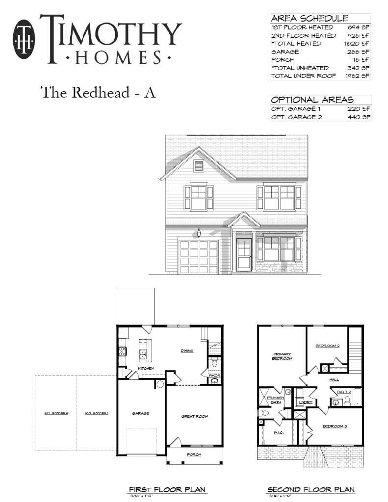 107 Cain Road, Stony Point, NC - 3 beds, 2.5 baths, 1,627 sqft - $315,000