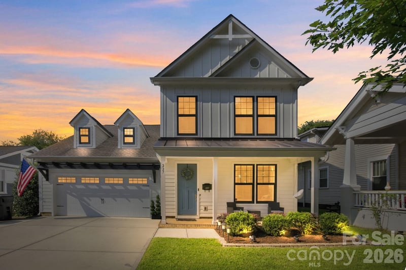 227 Sylvania Avenue, Charlotte, NC - 3 beds, 3.5 baths, 2,495 sqft - $879,000