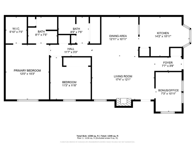 6005 Pinebark Court, Charlotte, NC - 2 beds, 2 baths, 1,236 sqft - $185,000