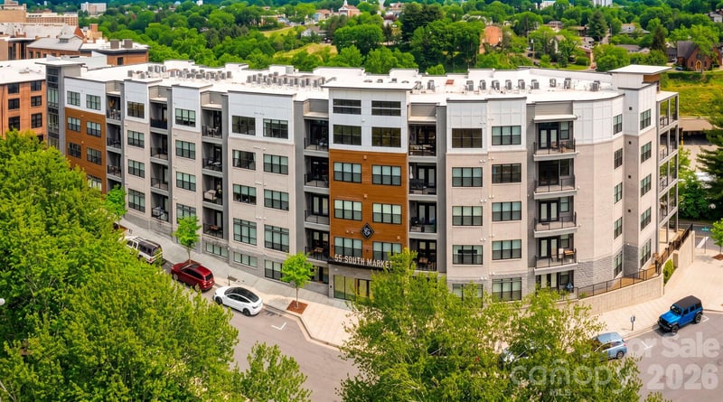 55 S Market Street Apt 501, Asheville, NC - 2 beds, 2 baths, 1,246 sqft - $875,000