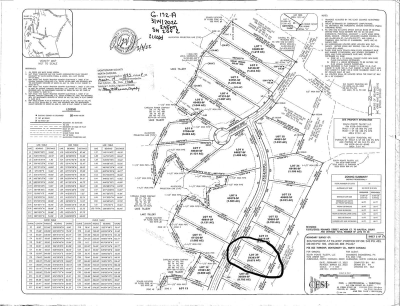 0 Eagle Point, Mount Gilead, NC -  - $79,500