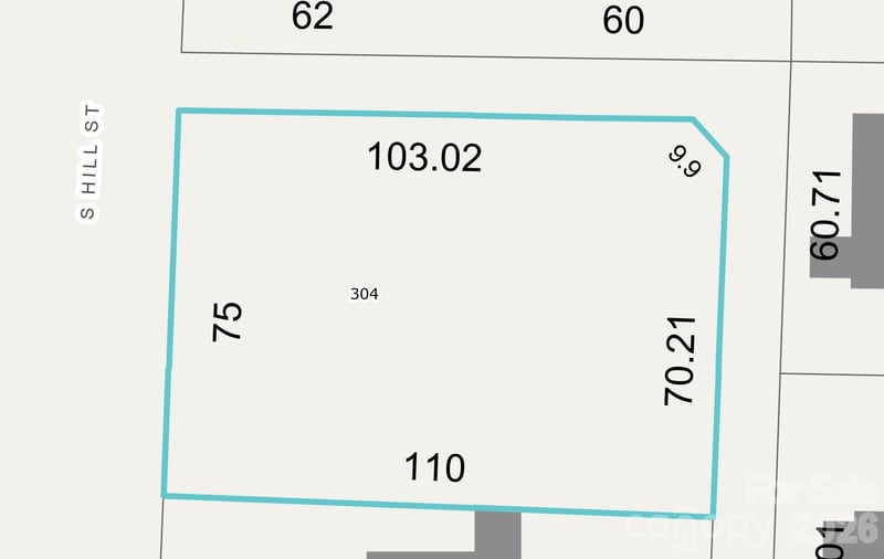 304 & 310 S Hill Street, Gastonia, NC -  - $49,900