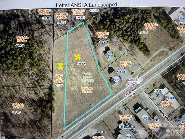 0 S US HWY 29 Highway S, Landis, NC -  - $675,000