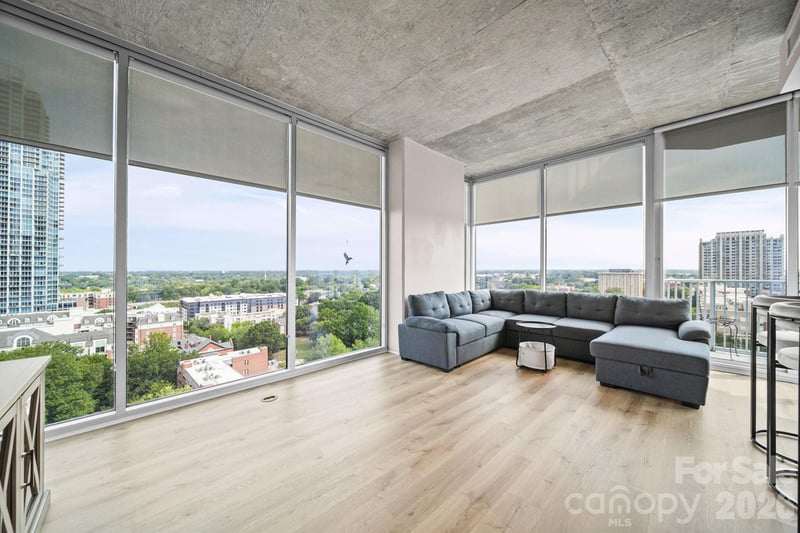 210 N Church Street Apt 1414, Charlotte, NC - 2 beds, 2 baths, 1,291 sqft - $649,500