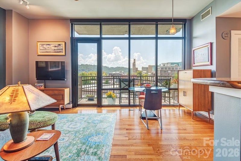 60 N Market Street Apt 702, Asheville, NC - 1 bed, 1.5 baths, 1,038 sqft - $739,000