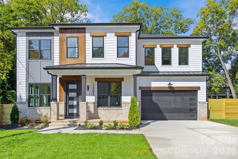 1201 Louise Avenue, Charlotte, NC - 5 beds, 4.5 baths, 3,322 sqft - $1,250,000