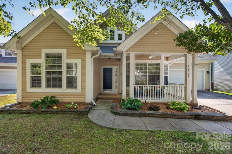 15228 Carrington Ridge Drive, Huntersville, NC - 3 beds, 2 baths, 1,644 sqft - $439,000