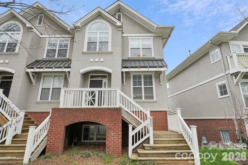 827 4th Street W, Charlotte, NC - 3 beds, 2.5 baths, 1,851 sqft - $3,000