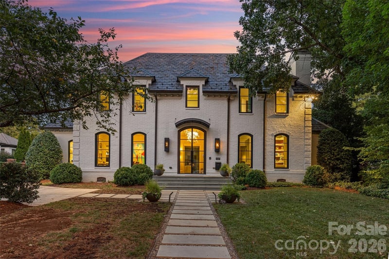 727 Colville Road, Charlotte, NC - 6 beds, 6 baths, 6,271 sqft - $4,950,000