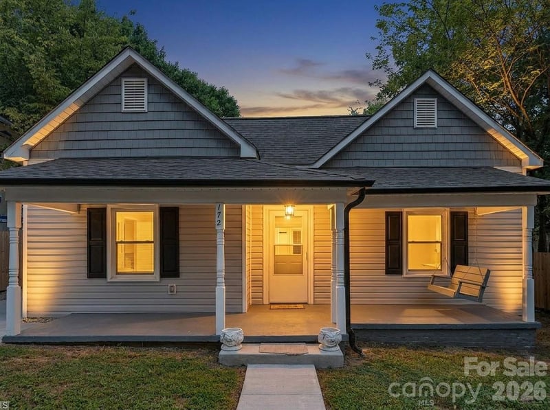 172 Eudy Drive NW, Concord, NC - 3 beds, 2 baths, 1,297 sqft - $284,000