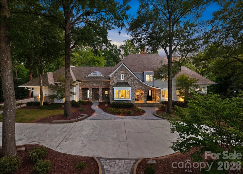 6239 Sharon Hills Road, Charlotte, NC - 5 beds, 7 baths, 8,269 sqft - $4,495,000