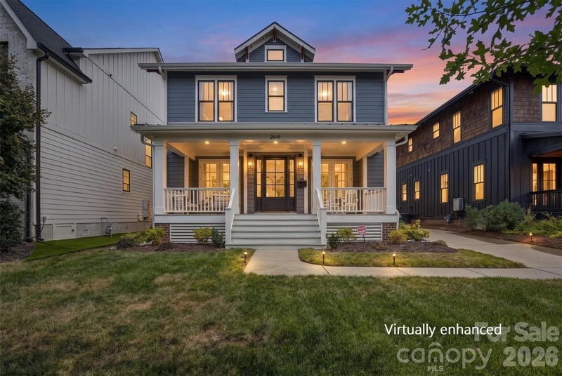 2649 Chesterfield Avenue, Charlotte, NC - 4 beds, 4.5 baths, 3,085 sqft - $1,275,000