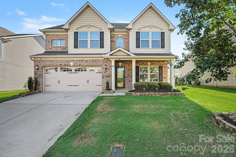 1256 Farm Branch Drive SW, Concord, NC - 4 beds, 2.5 baths, 2,288 sqft - $375,000